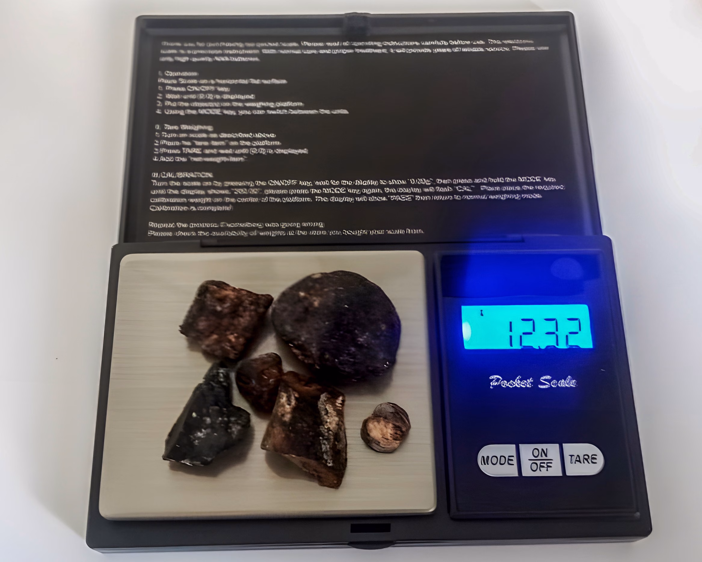 Ambergris pieces